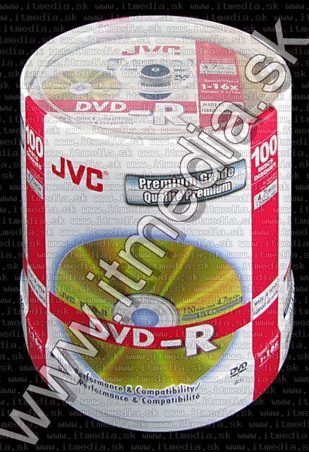 Image of JVC DVD-R 16x 100cake *standard* *Taiyo* (IT5383)