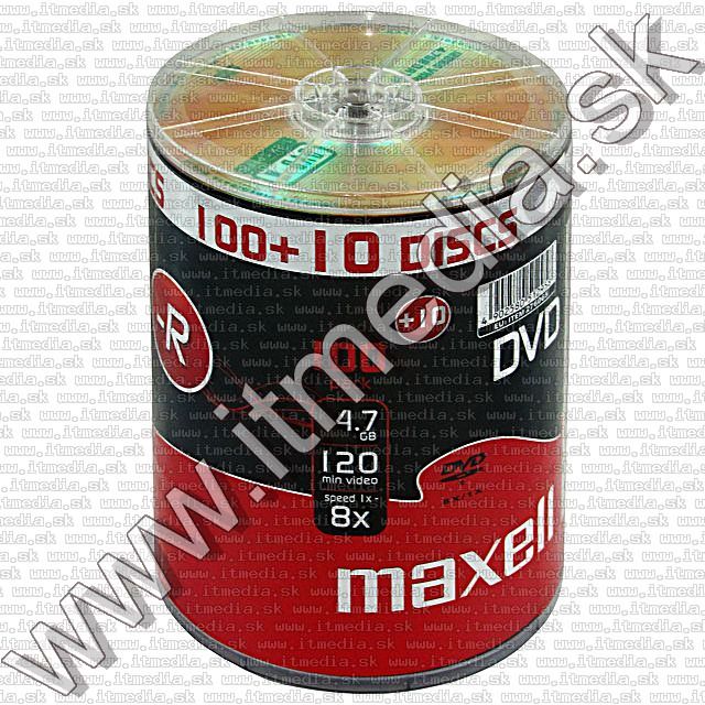 Image of Maxell DVD-R 8x 110cw (IT7255)