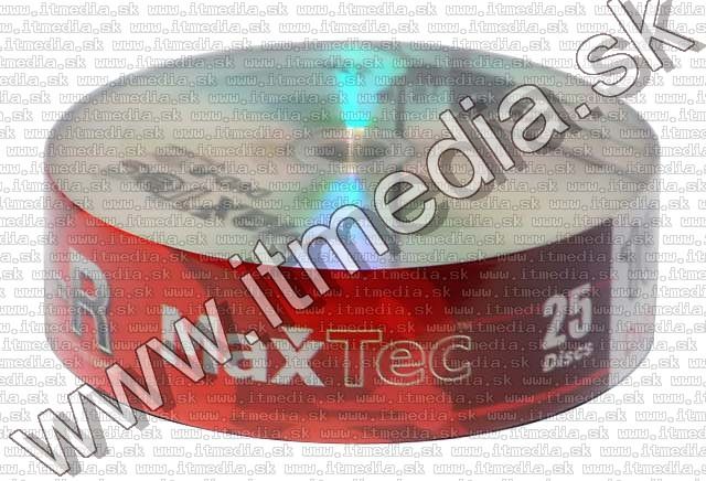 Image of MAXTEC DVD-R 16x 25cw *TTH02* *standard* (IT4944)
