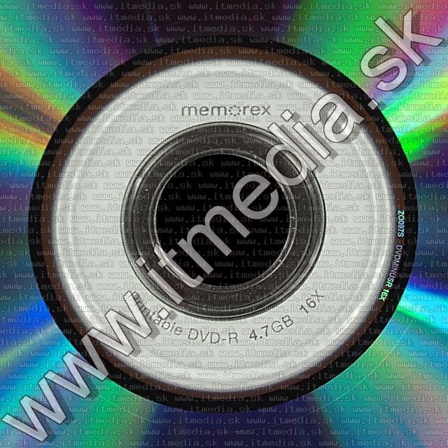 Image of Memorex DVD-R 16x 10cake *Fullprint* CMC (IT8859)