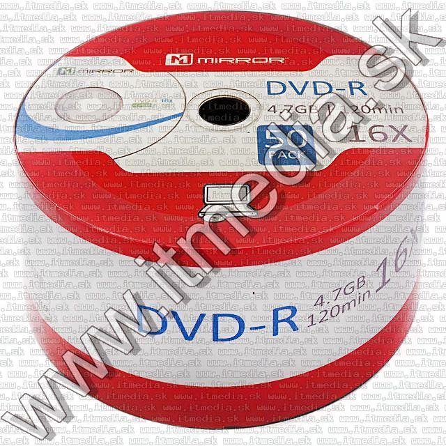 Image of Mirror DVD-R 16x 50cw MCC03RG20 (IT8818)
