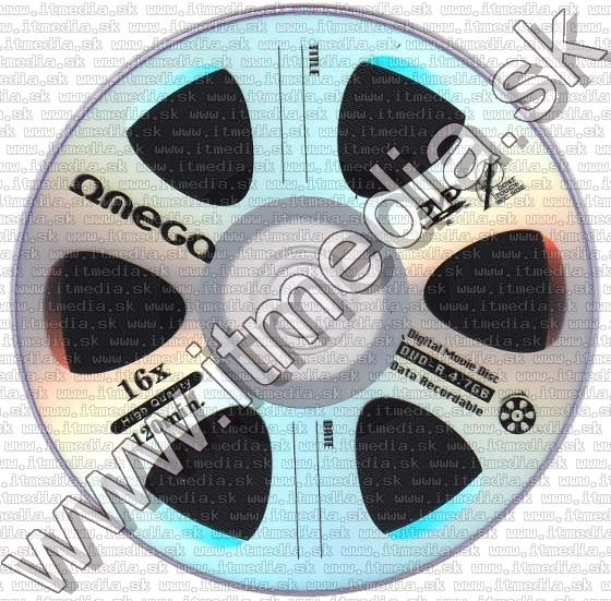 Omega DVD-R 16x 50cw Digital Movie edition (CMC) (IT11503) Image of Omega DVD-R 16x 50cw Digital Movie edition (CMC) (IT11503)