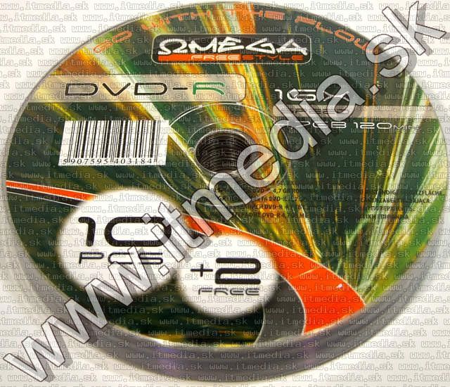 Image of Omega Freestyle DVD-R 16x 10+2cw !Info (IT3805)