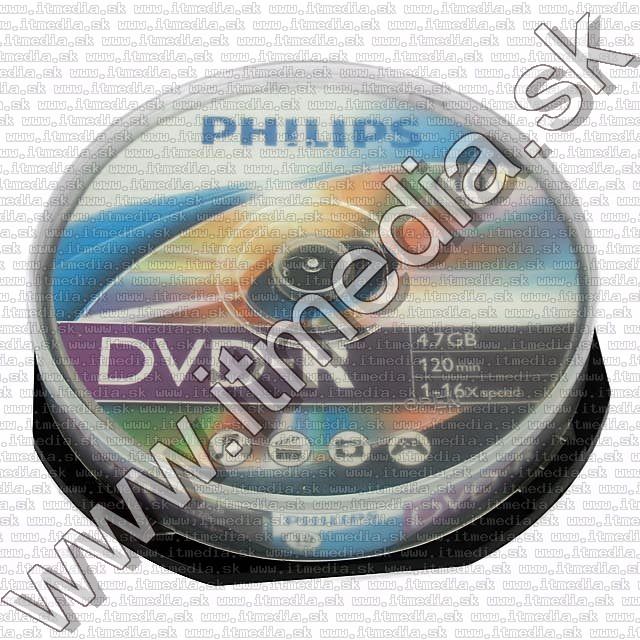 Image of Philips DVD-R 16x 10cake (IT2413)