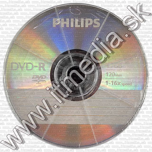 Image of Philips DVD-R 16x 100cw (IT7264)