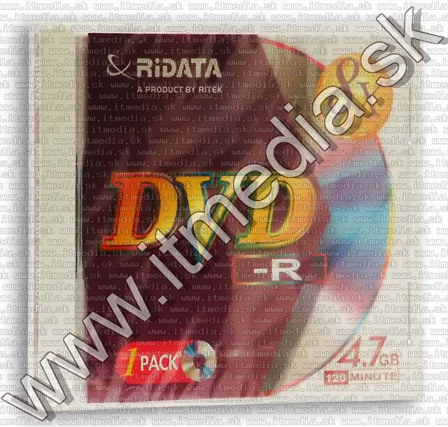 Image of Ridata DVD-R 8x NormalJC RITEK G05 5-pack (IT4910)