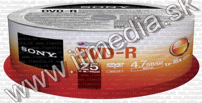 Image of Sony DVD-R 16x ---25cake--- (IT4577)