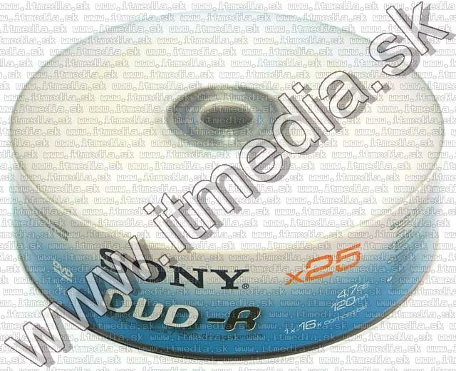 Image of Sony DVD-R 16x 25cw (IT4262)