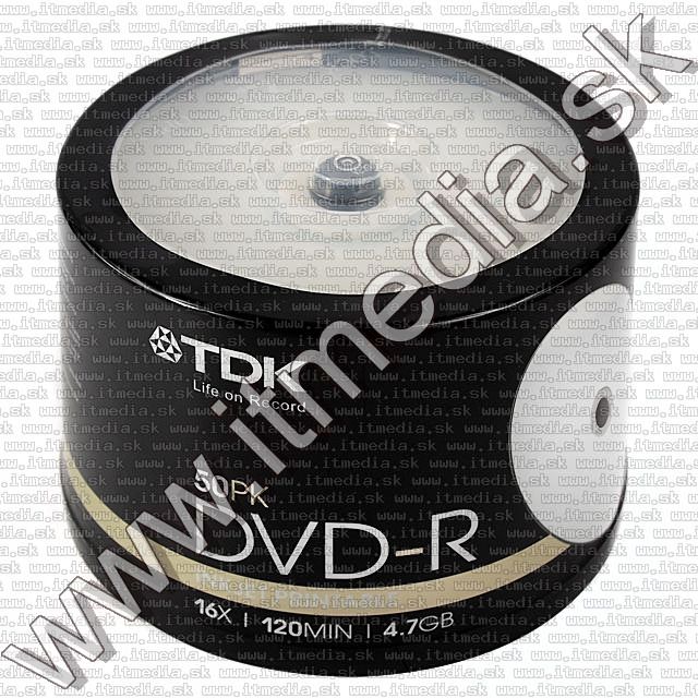 Image of TDK DVD-R 16x **50cake** Printable (IT5215)