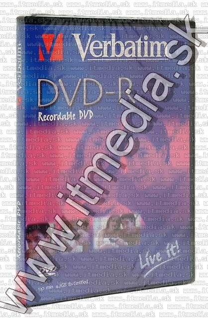 Image of Verbatim DVD-R 8x **DVD BOX** 5-pack (43194) (IT4888)