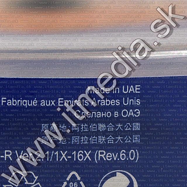 Image of Verbatim DVD-R 16x +-NO-ID Water Resist Glossy Print-+ 10cake (43763) (UAE) (IT8442)