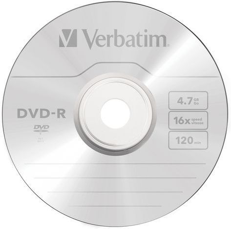 Image of Verbatim DVD-R 16x *paper* *REPACK* (IT11260)