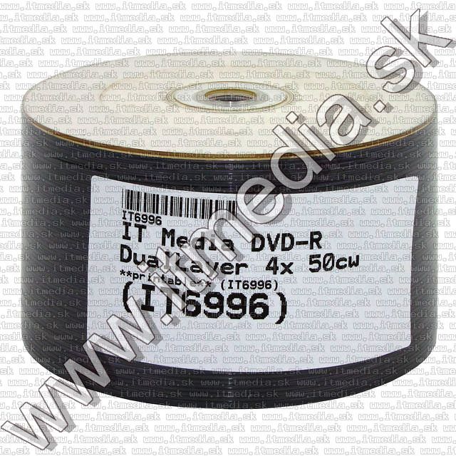 Image of IT Media DVD-R DualLayer 4x 50cw **printable** (IT6996)