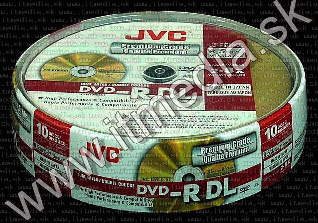 Image of JVC DVD-R DualLayer 8x 10cake *TAIYO* (IT5312)