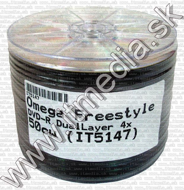 Image of Omega Freestyle DVD-R DualLayer 4x 50cw (IT5147)