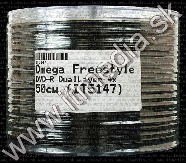 Image of Omega Freestyle DVD-R DualLayer 4x 50cw (IT5147)