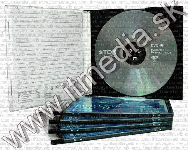 Image of TDK DVD-R DualLayer 8x SlimJC (IT5322)