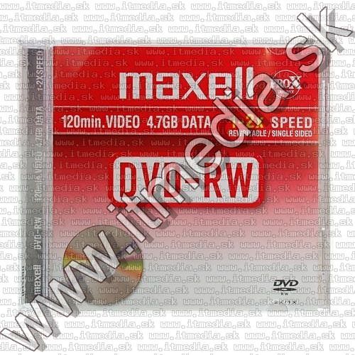 Maxell DVD-RW 2x NormalJC (Kifutó) (IT11429) Image of Maxell DVD-RW 2x NormalJC (Kifutó) (IT11429)
