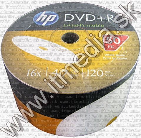 HP DVD+R 16x 50cw FullPrint (IT10306) Image of HP DVD+R 16x 50cw FullPrint (IT10306)