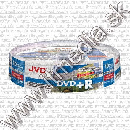 Image of JVC DVD+R 16x 10cake Printable *Water Shield* *Taiyo* (IT6931)