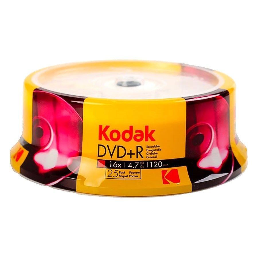 Image of Kodak DVD+R 16x 25cake (IT13027)