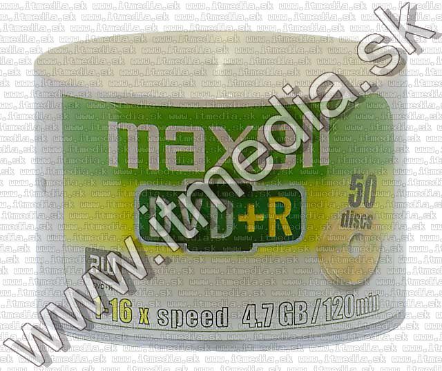 Maxell DVD+R 16x 50cw (IT4989) Image of Maxell DVD+R 16x 50cw (IT4989)