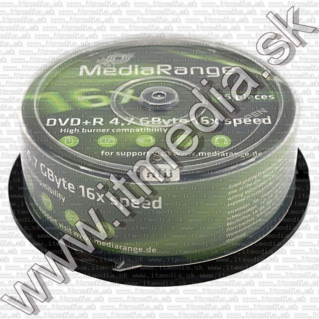 Image of Mediarange DVD+R 16x 25cake (IT6933)