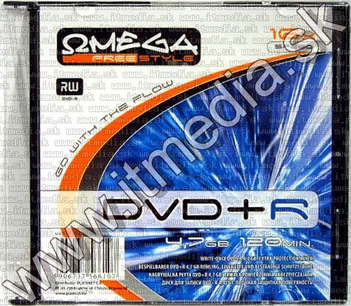 Omega Freestyle DVD+R ***16x*** SlimJC (IT3813) Image of Omega Freestyle DVD+R ***16x*** SlimJC (IT3813)