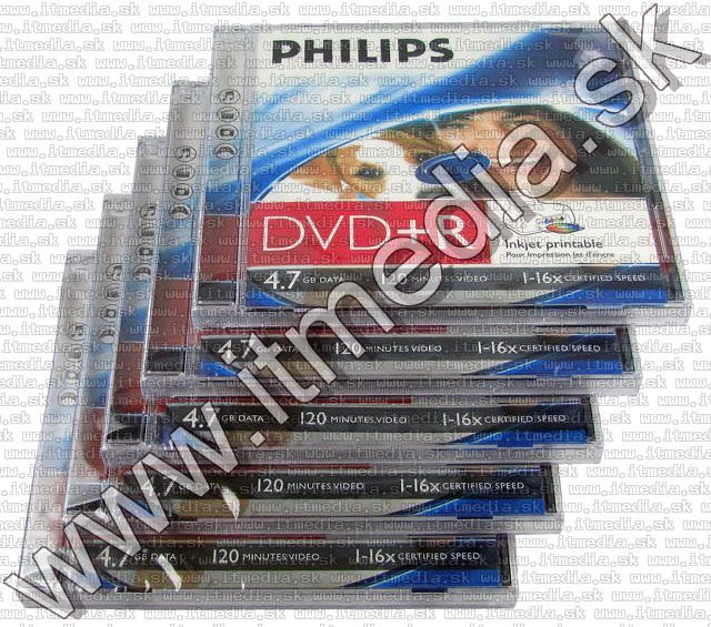 Image of Philips DVD+R 16x NormalJC *FULLPRINT* (IT5713)