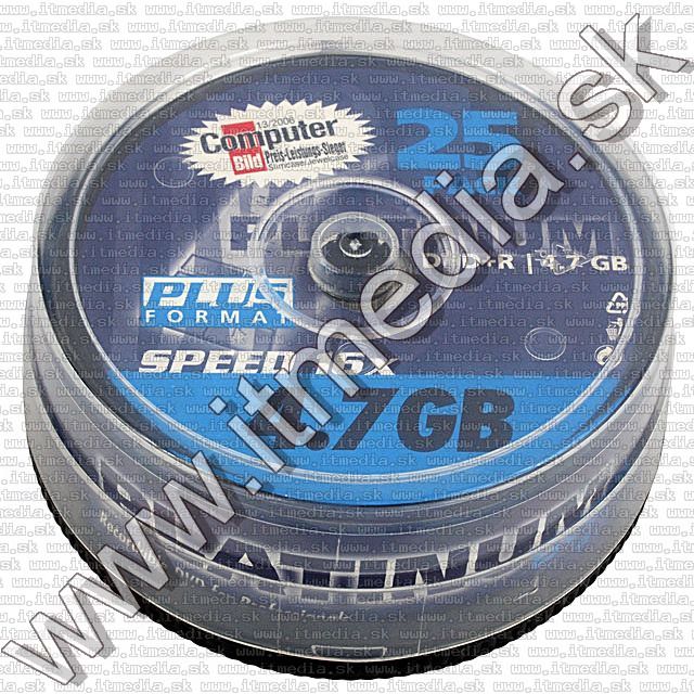 Image of Platinum DVD+R 16x 25cake (IT7556)