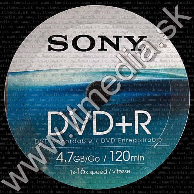 Image of Sony DVD+R 16x 50cw (IT2115)