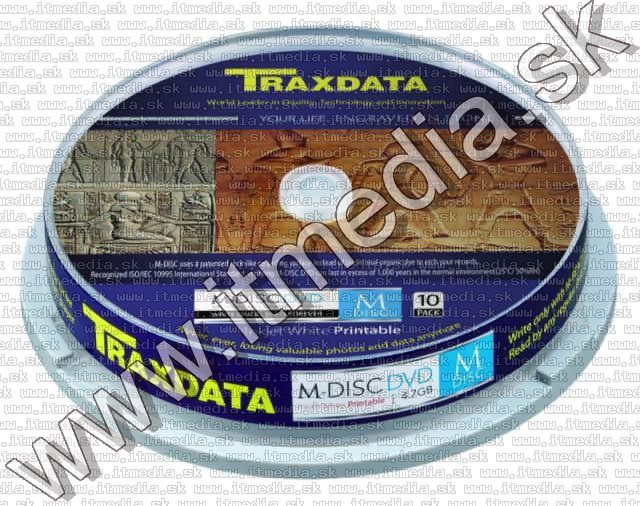 Traxdata M-DISC DVD 4x 10cake *1000year* !info (IT10486) Image of Traxdata M-DISC DVD 4x 10cake *1000year* !info (IT10486)