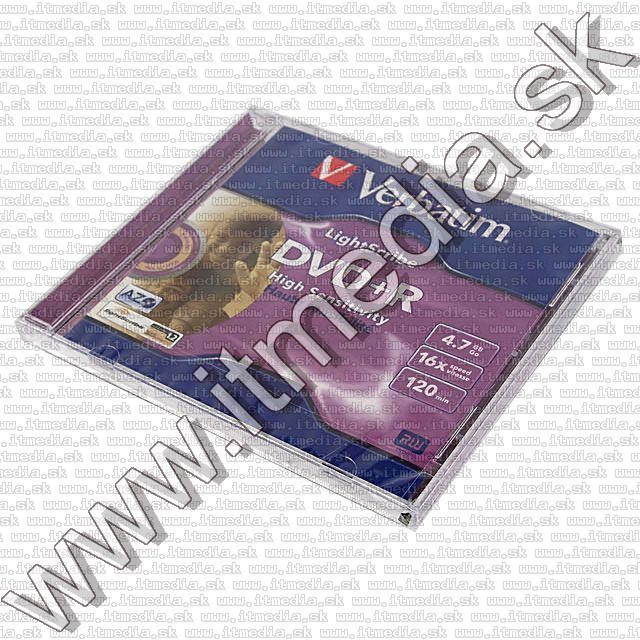 Image of Verbatim DVD+R 16x **LIGHTSCRIBE** NormalJC (IT4117)