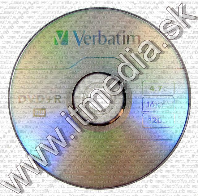 Image of Verbatim DVD+R 16x ---NormalJC--- (43497) (IT5424)