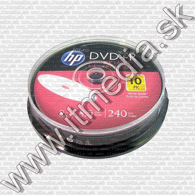HP DVD+R Double Layer 8x 10cake *FULLPRINT* (IT10722) Image of HP DVD+R Double Layer 8x 10cake *FULLPRINT* (IT10722)