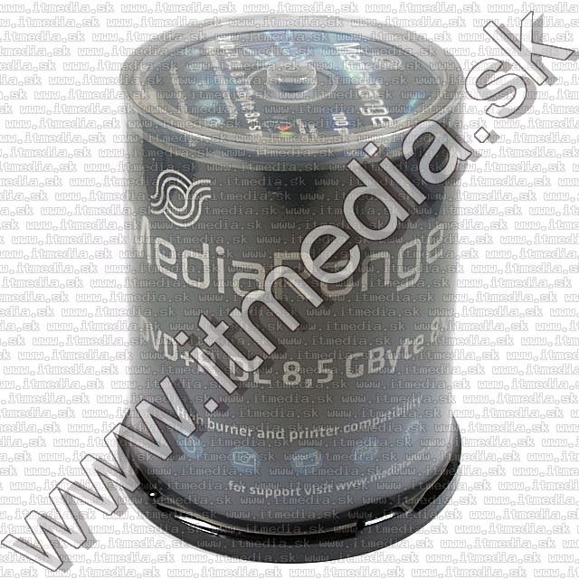 Image of MediaRange DVD+R Double Layer 8x Fullprint 100cake (IT6963)