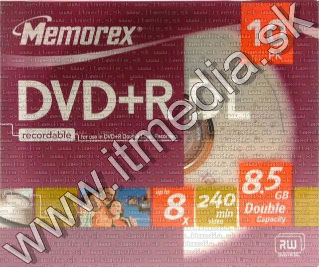 Image of Memorex DVD+R Double Layer 8x SlimJC (IT3900)
