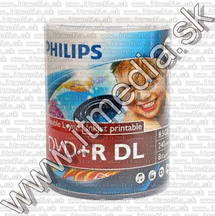 Image of Philips DVD+R Double Layer 8x 100cw *Print* (IT7263)