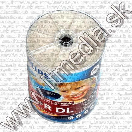 Image of Philips DVD+R Double Layer 8x 100cw *Print* (IT7263)