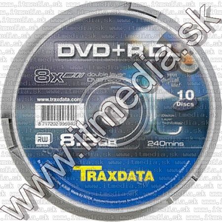 Image of Traxdata DVD+R Double Layer 8x 10cake (IT6331)