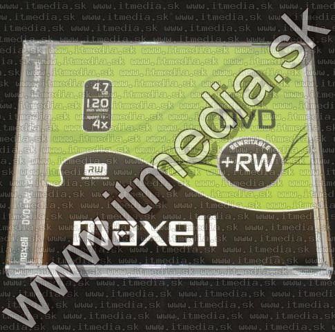 Maxell DVD+RW 4x NormalJC (IT10747) Image of Maxell DVD+RW 4x NormalJC (IT10747)