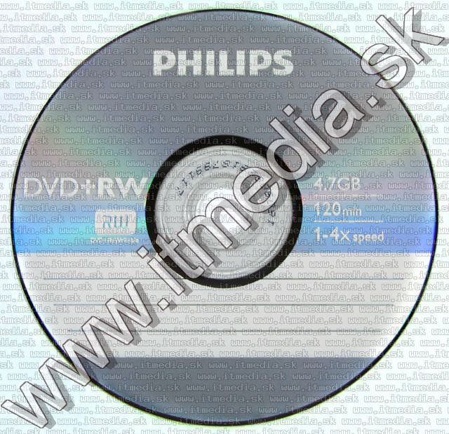Image of Philips DVD+RW 4x 100cw (IT8336)