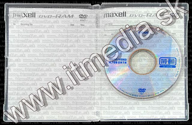 Image of Maxell DVD-RAM 1 side DVDbox (IT5413)