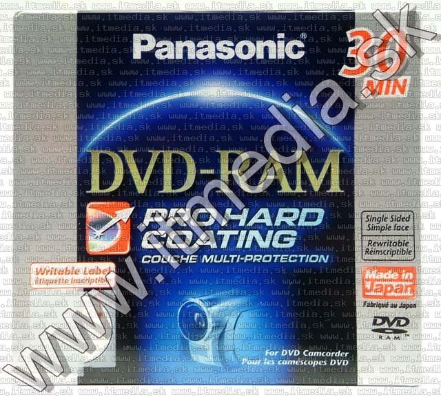Image of Panasonic DVD-RAM 1.4G MINI *White top* *Scratchproof* (IT4373)