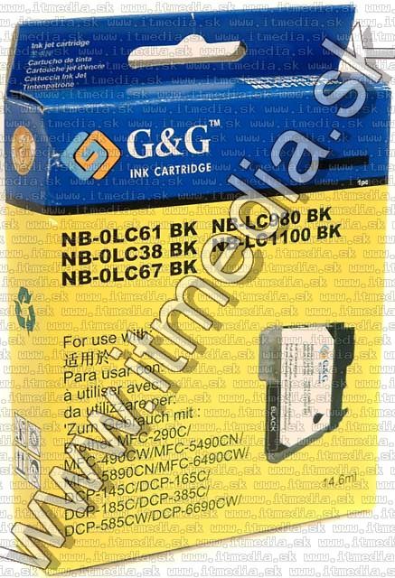 Image of Brother ink (GnG) LC61 LC67 1100 black (IT4252)