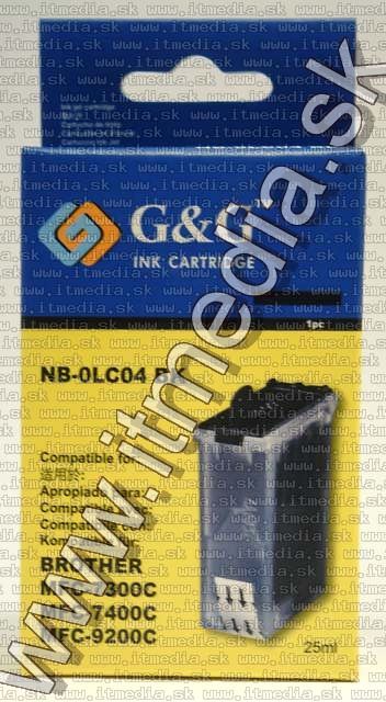Image of Brother ink (GnG) LC04 black 25ml (IT4809)