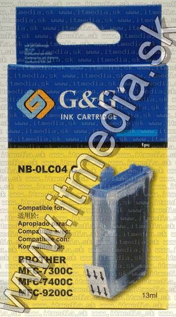 Image of Brother ink (GnG) LC04 cyan 13ml (IT4810)