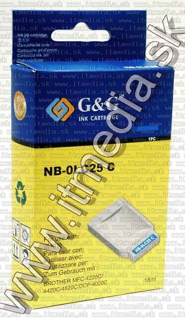 Image of Brother ink (GnG) LC25 cyan 18ml (IT4814)