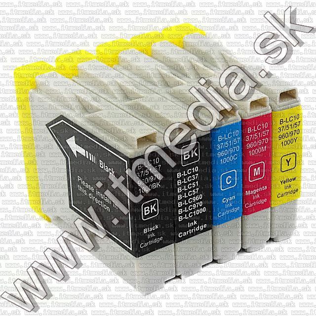 Image of Brother ink (MediaRange) ***LC970 LC1000 MULTIPACK*** (IT8845)