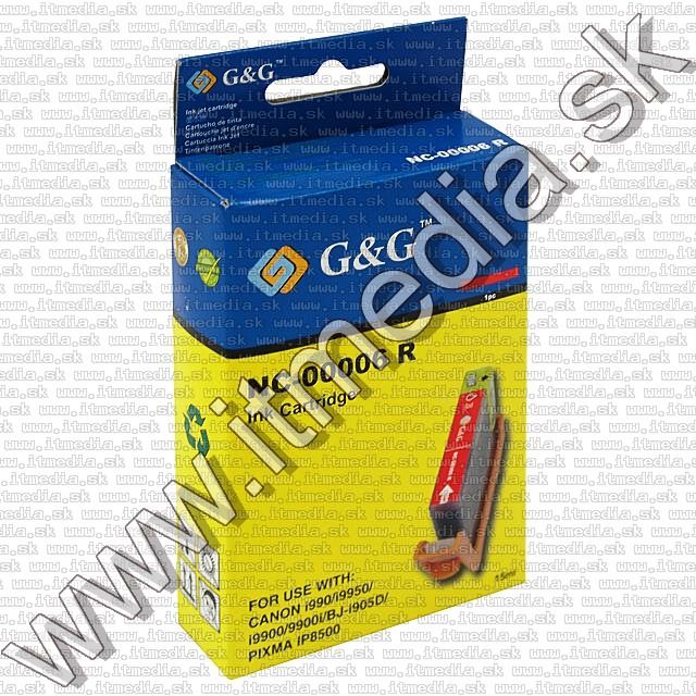 Image of Canon ink (GnG) 00006 red ***PIROS*** (IT6398)